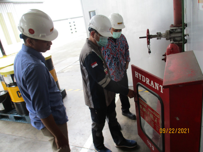 Riksa Uji Instalasi Proteksi Kebakaran Hydrant count(title)% PT. Cipta Mas Jaya