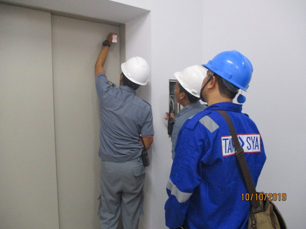 Riksa Uji K3 Lift Penumpang PT. Cipta Mas Jaya