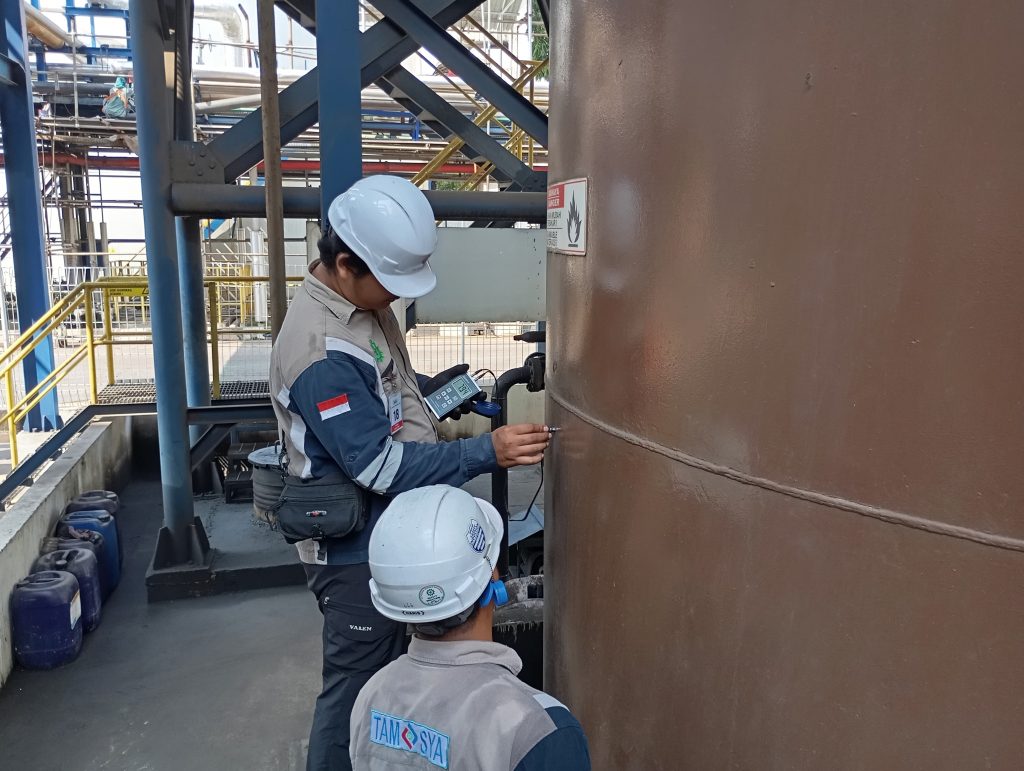 Riksa Uji K3 Storage Tank PT. Cipta Mas Jaya