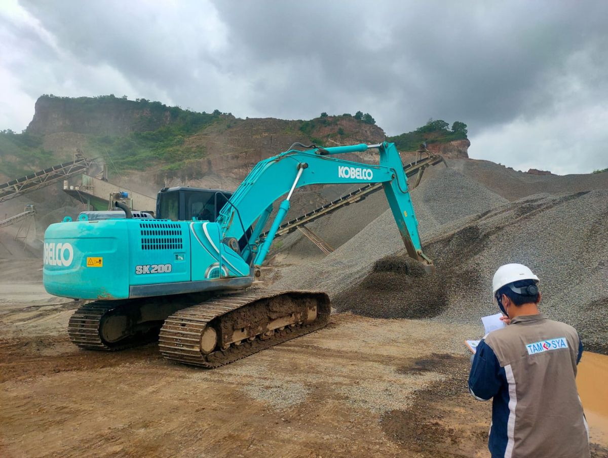 Jasa Inspeksi K3 PJK3 Riksa Uji PT. Cipta Mas Jaya Pesawat Angkat dan Pesawat Angkut Excavator