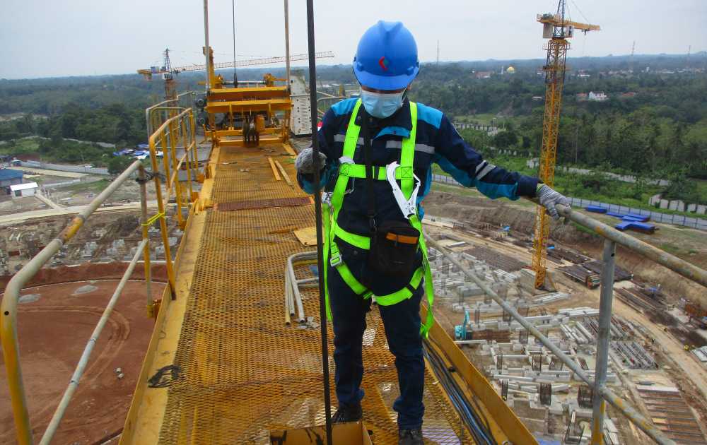 Riksa Uji K3 PAPA Tower Crane PT. Cipta Mas Jaya